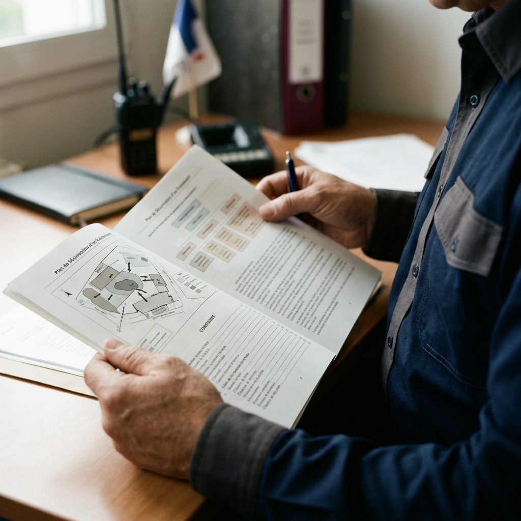 Illustration éditoriale : Glossaire : Plan de Sécurisation d'un Événement