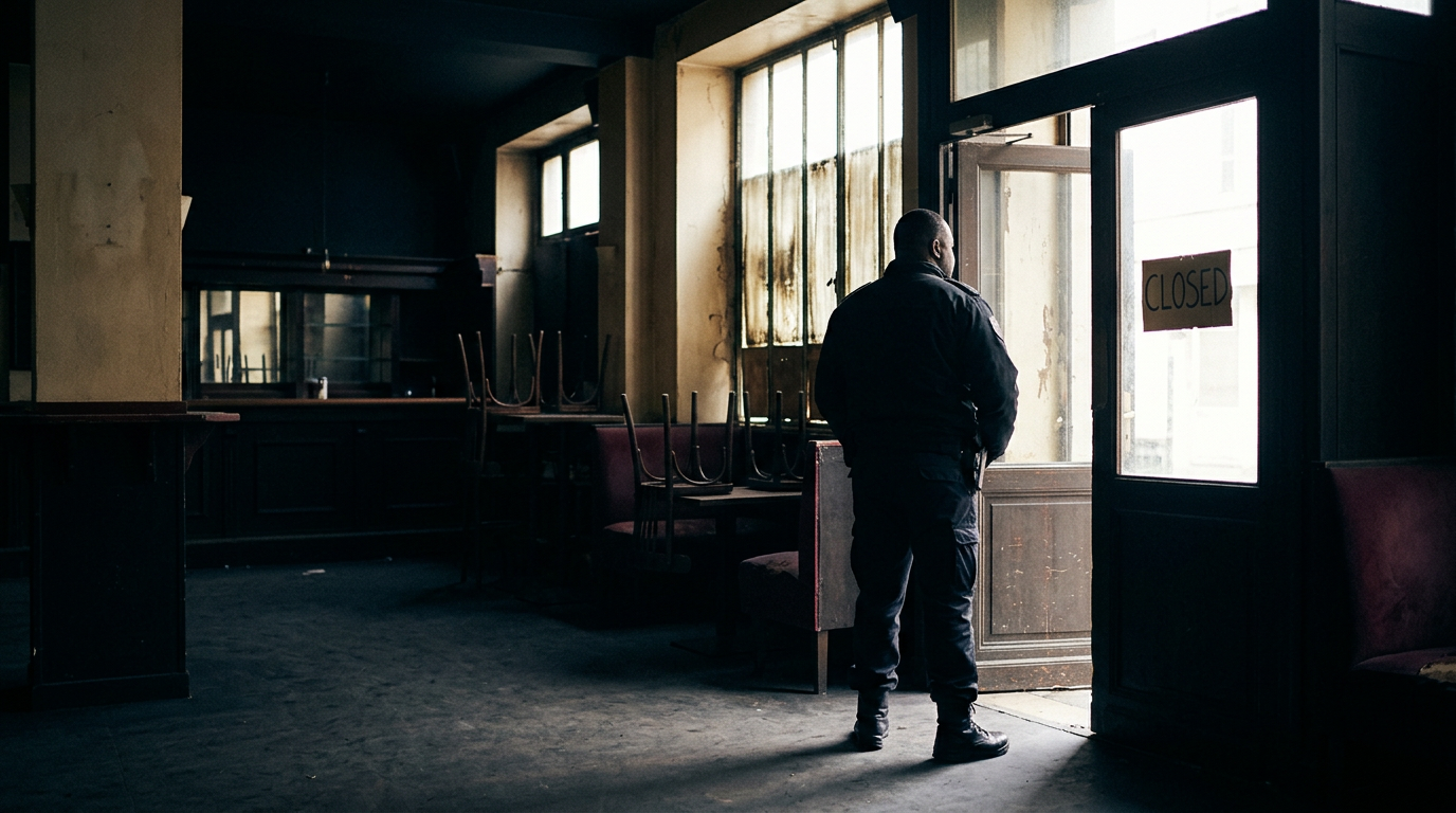 Dignité humaine et fermeture d’établissements : quelles conséquences pour les agents de sécurité ?