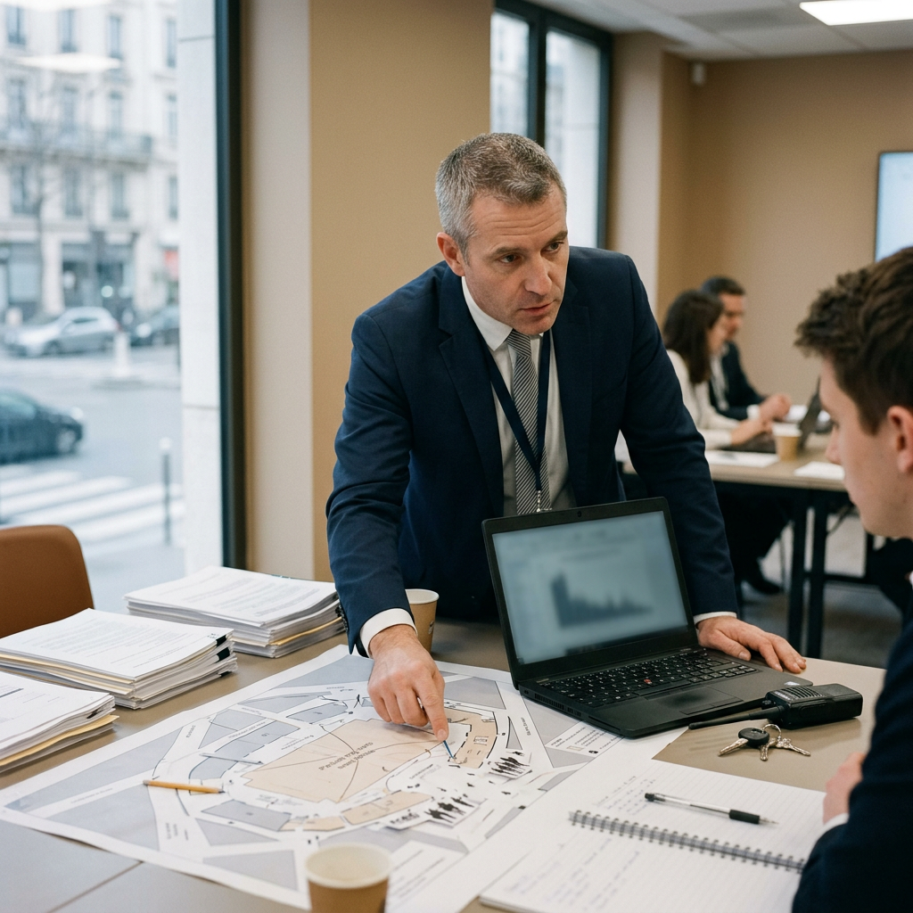 Illustration éditoriale : Sécuriser les Grands Événements : De l'Analyse de Risques à la Coordination Opérationnelle
